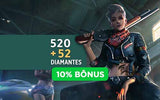 free fire diamantes + 10% de bonus